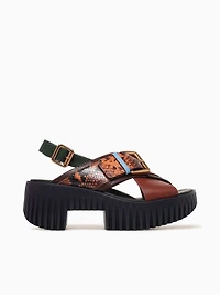Plia Juno Coffee Leather