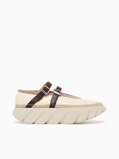 Tura Ballet Cream Leather