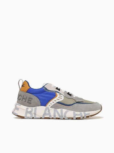 Club 01 Grey Blue suede Nylon