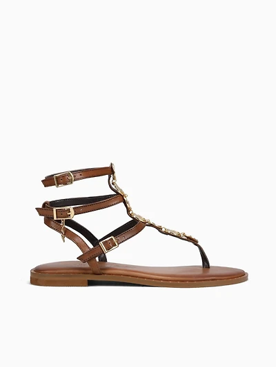621007 Browngold Leather
