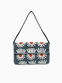 Daisy Bead Shoulder Bag Multi