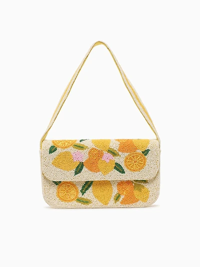 Lemmon Bead Shoulder Bag Multi