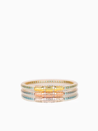Three Queens All Weather Bangles (AWB) - Aqua