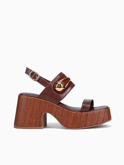 Ditza Root Brown Leather