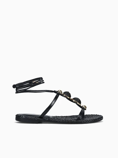 Inie Black Torino Leather
