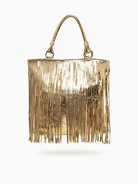 Fringe Tote Gold