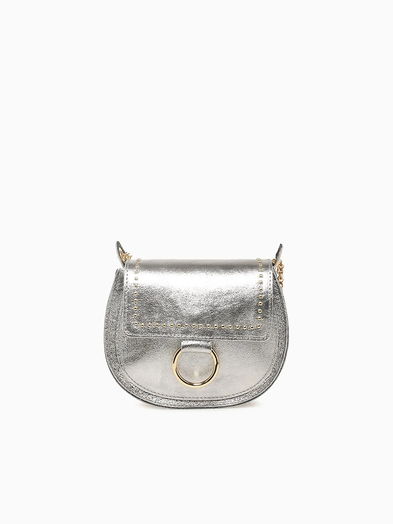 Peach Ring Crossbody Gunmetal