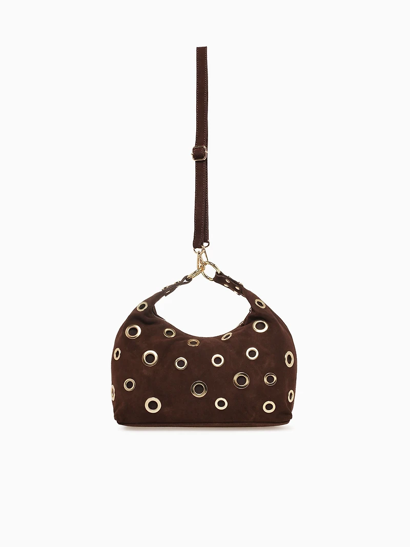 Hugina Rings Sd Top Handle Brown