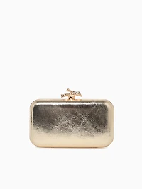 Amira Clutch Gold