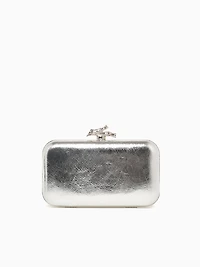 Amira Clutch Silver