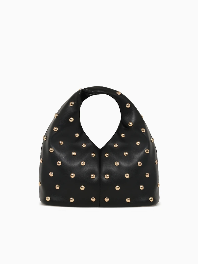Alice Top Handle Black Gold