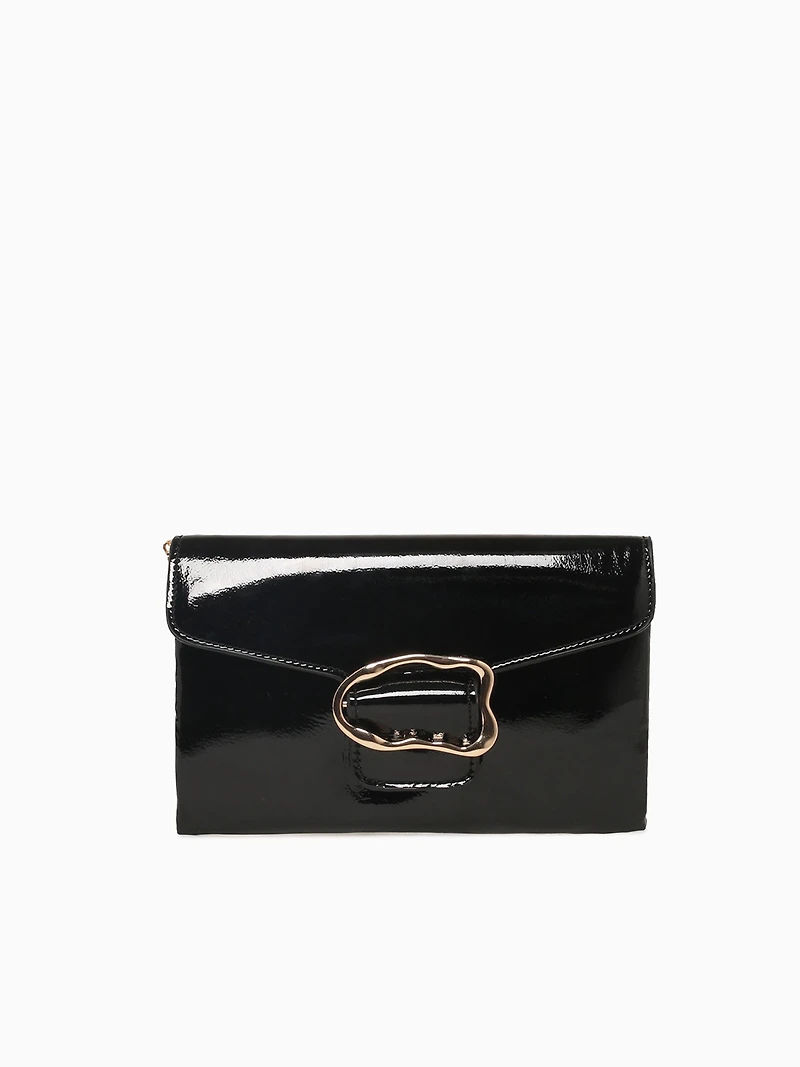 Tb Tatiana Clutch Black Pat