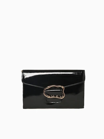 Tb Tatiana Clutch Black Pat
