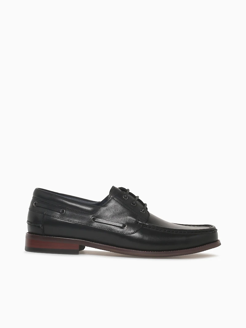 Corlys Black Brushed Calf Leather