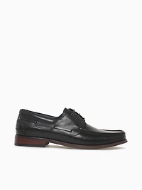 Corlys Black Brushed Calf Leather