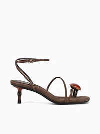 Carnelian Brown Suede Combo