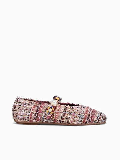 Amarissa2 Wine Beige Pink multi tweed