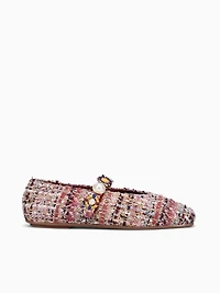 Amarissa2 Wine Beige Pink multi tweed