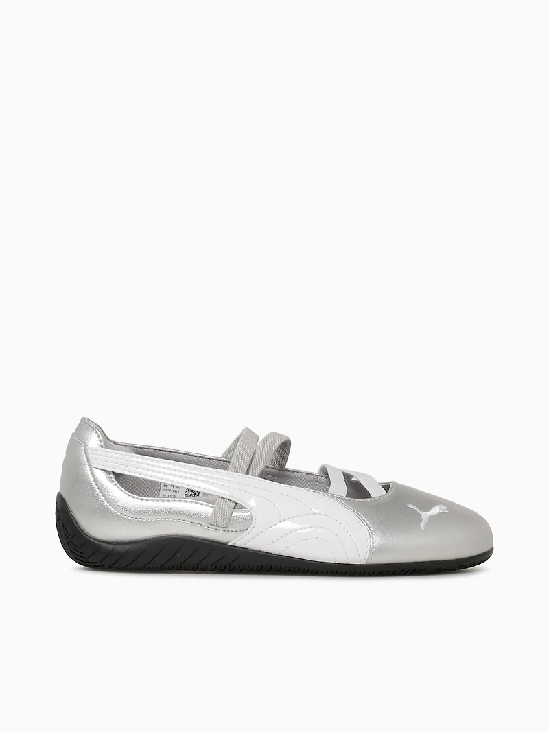 Speedcat Balllet Silver White Suede