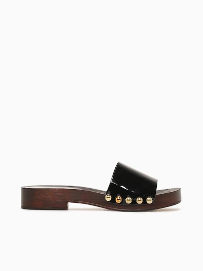 9342 Black Vernice Pelle