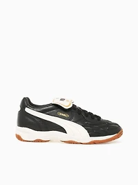 King Indoor Black White leather