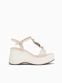 Margery Off White Torino Leather