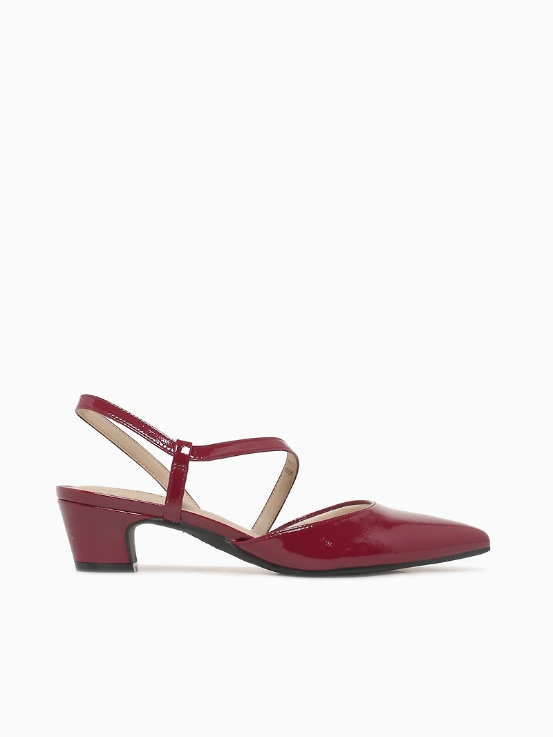 Minimalist Dark Cherry Patent
