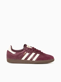 Samba Og W Maroon Cream white leather