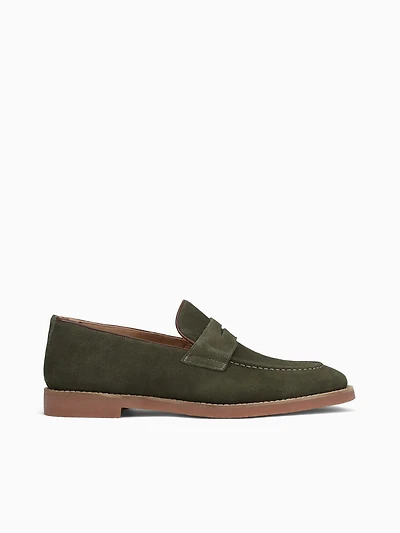 Frank Azeitona Green Suede