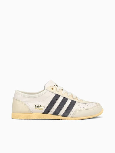 Japan Decon W Cream White Black leather