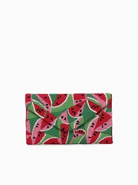 Watermelon Beaded Clutch Multi