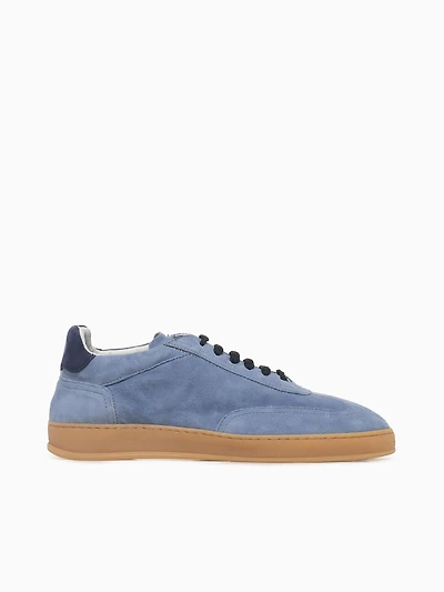 Amalfi Lago Blue suede