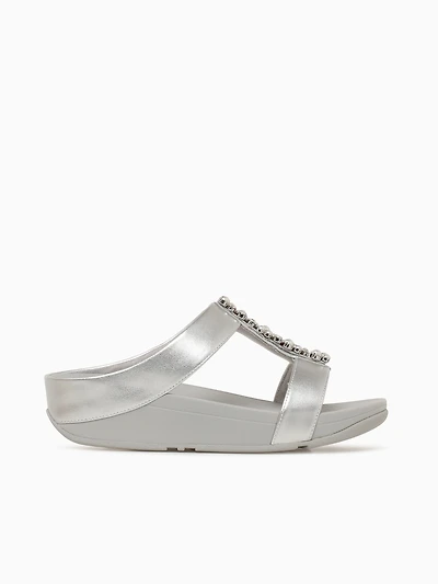 Fino Pearlscrystals Silver Leather