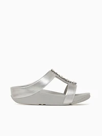 Fino Pearlscrystals Silver Leather