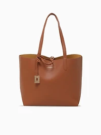 Nicole Tote Bag Brown Mustard