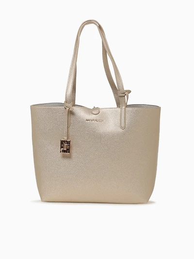 Nicole Tote Bag Champange Silver