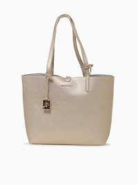 Nicole Tote Bag Champange Silver