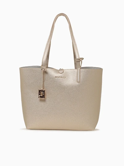 Nicole Tote Bag Champange Silver