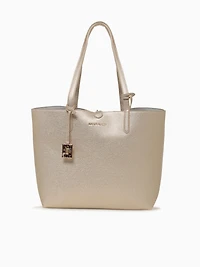 Nicole Tote Bag Champange Silver