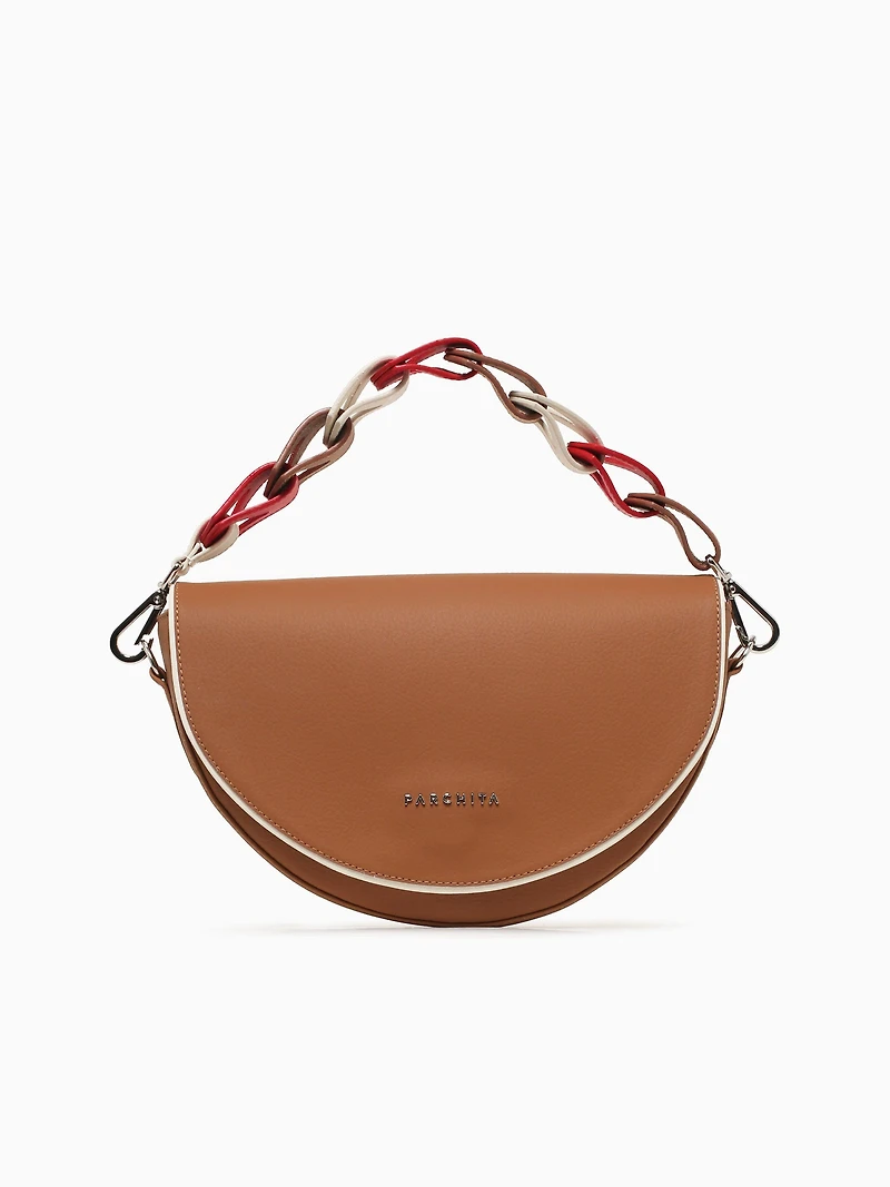 Rebecca Crossbody Camel X Rojo