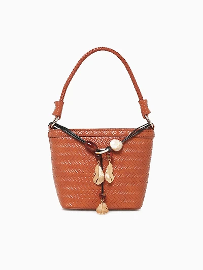 Flora Shoulder Bag Tan
