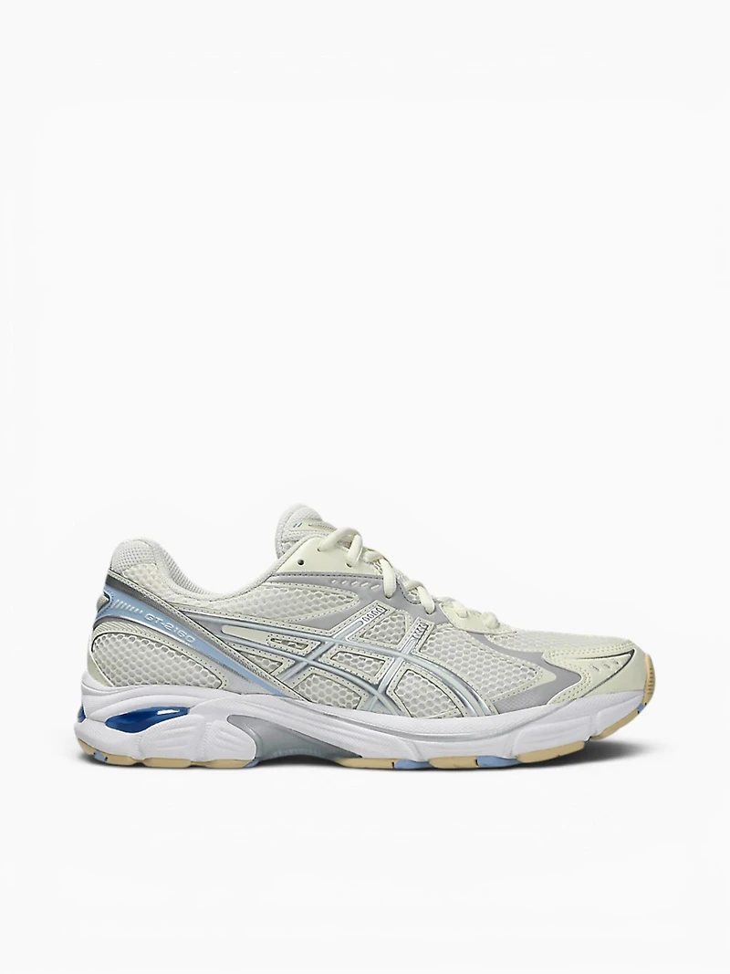 Gt2160 Ivory Silver leather Mesh