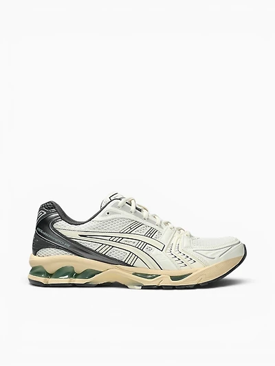 Gelkayano 14 Cream Obsidian lea Mesh