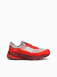 990v6 Moltenlava Burgundy Grey mesh