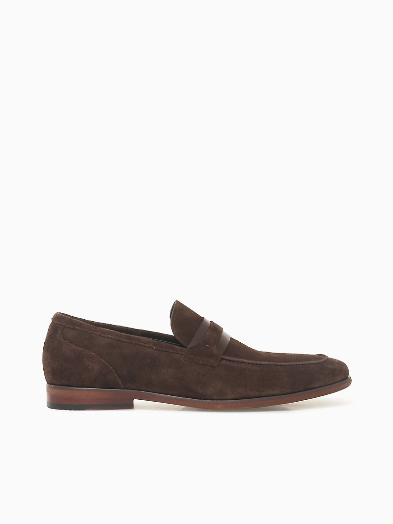 Basil Brown Cow Suede