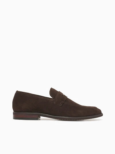 Alexio Brown Cow Suede