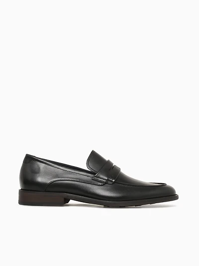 Constantine Black Brushed Calf Leather