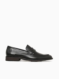 Constantine Black Brushed Calf Leather