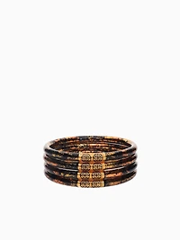 Koi Leopard All Weather Bangles (AWB) - Set of 4
