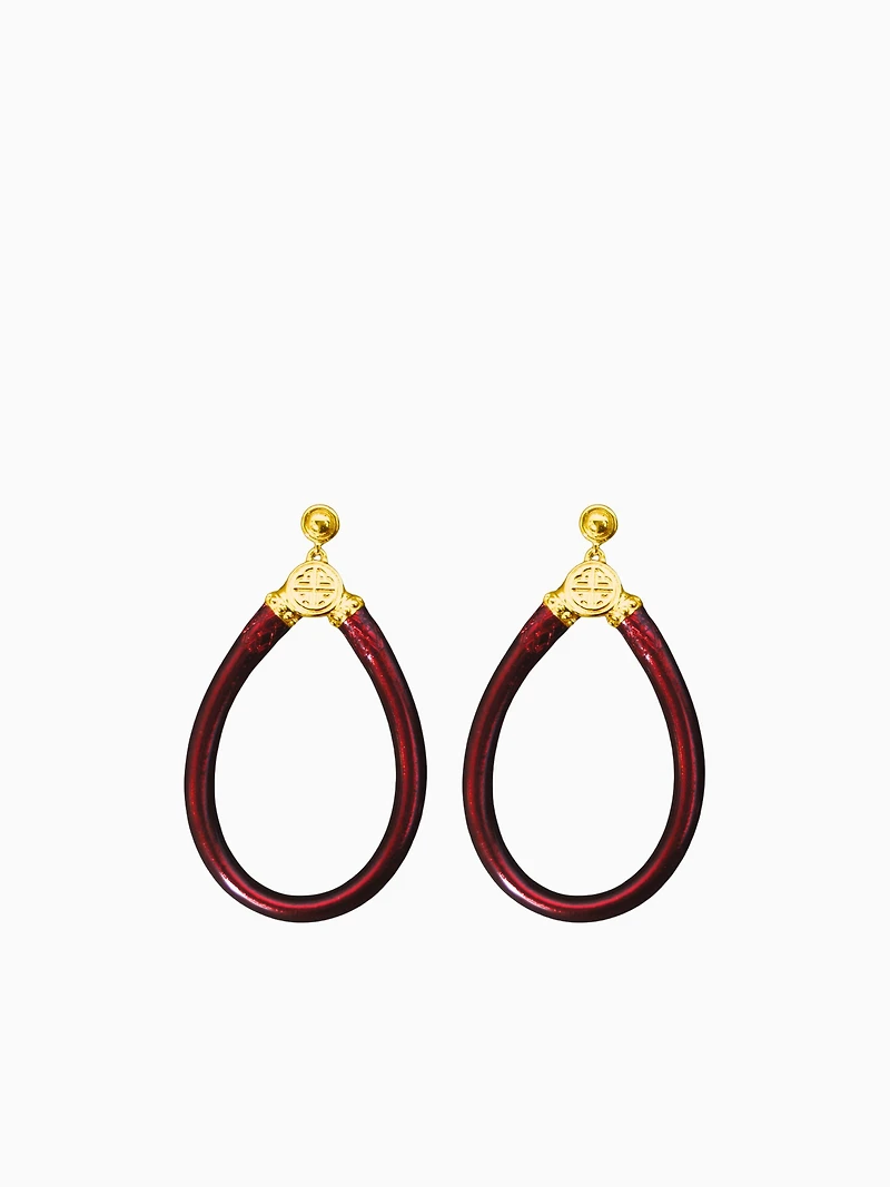 Merlot All Weather Earrings